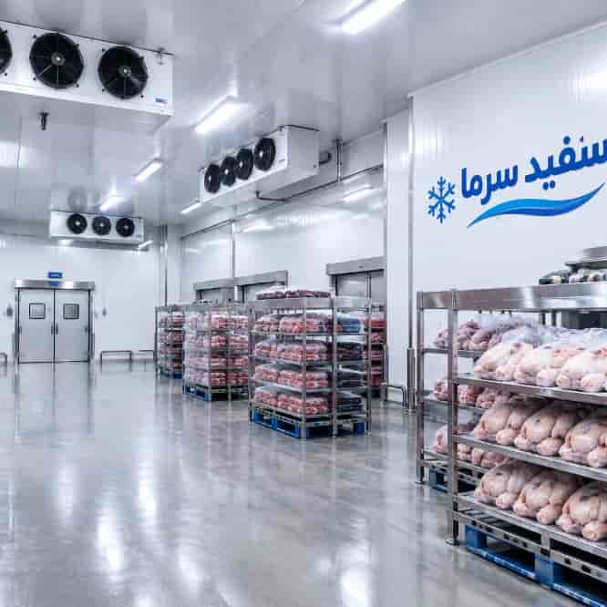 اجرای سردخانه گوشت ومرغ